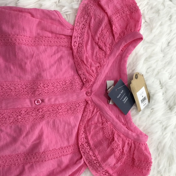 True Craft - Pink Mix Lace Top - Picture 5 of 8